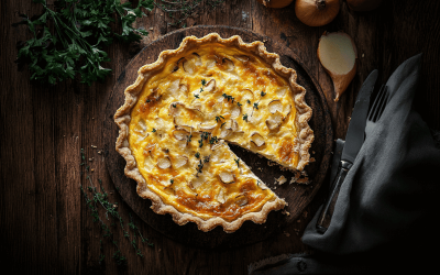 5 Redenen om Dit Koolraapjes Recept te Proberen: Quiche met Kaas en Pompoen